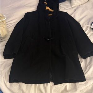 Hilary RadleyWomen's Black Hooded Coat